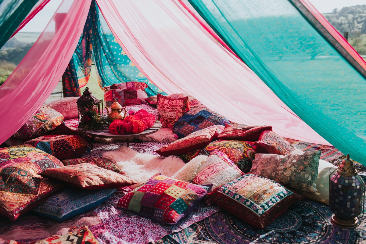 Bright Boho Wedding Styling